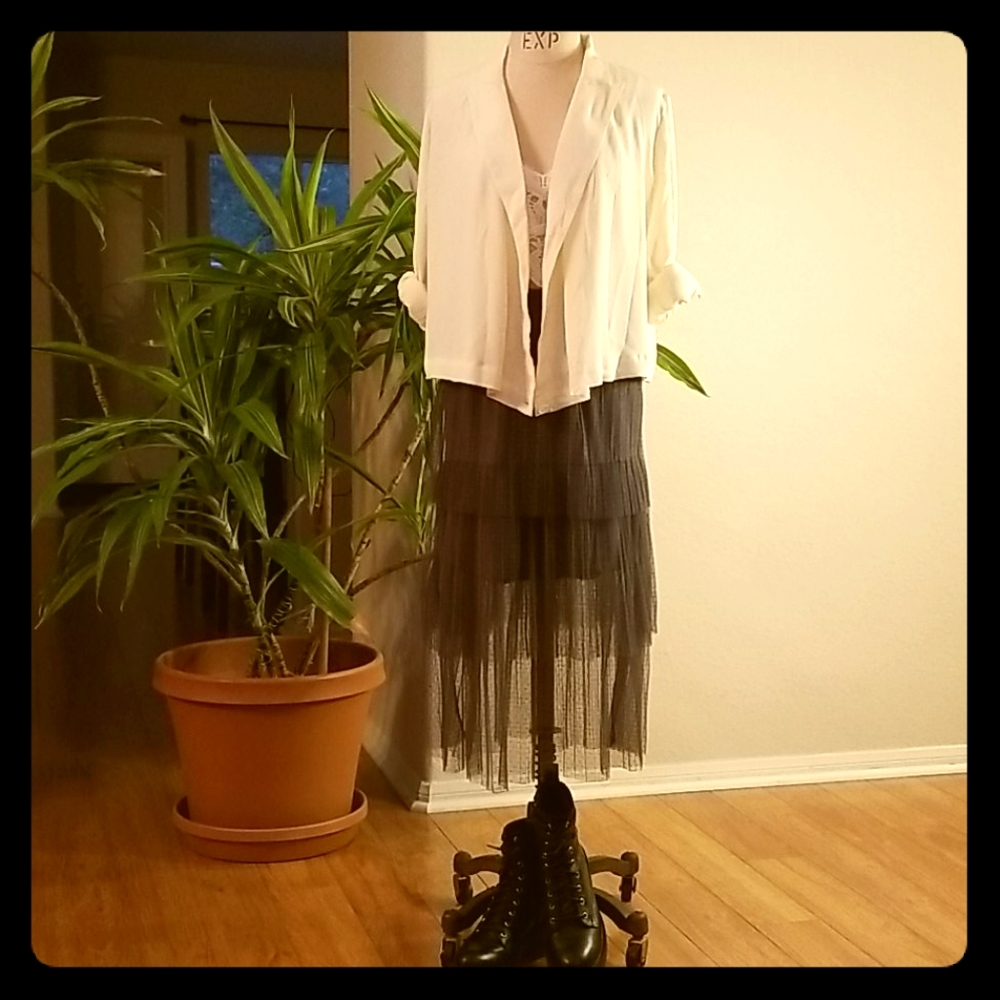 Anthropologie Ett:Twa Wrap Jacket/Blouse